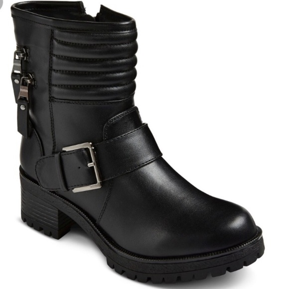 vegan moto boots
